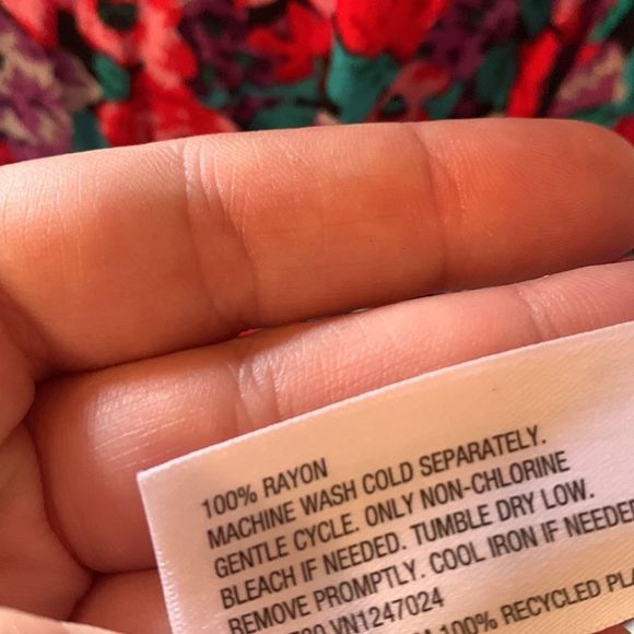 [RIXO] Colorful Floral Pattern Dress - Size 6 - Picture 4 of 8